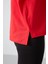 Fiesta Penye Modal Yumuşak Tuşeli Oversize Fit Basic Kadın T-Shirt- 97285 4
