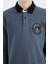 Orman Yeşili Polo Yaka Erkek Çocuk T-Shirt - 11172 3