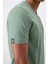 Açık Yeşil Basic Kısa Kol Standart Kalıp V Yaka Erkek T-Shirt - 87912 4