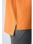 Tommy Life Oranj Penye Modal Yumuşak Tuşeli Oversize Fit Basic Kadın T-Shirt- 97285 5