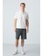 Tommy Life Ekru Basic Göğüs Logolu Standart Kalıp Triko Polo Yaka Erkek T-Shirt - 87768 3