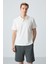 Tommy Life Ekru Basic Göğüs Logolu Standart Kalıp Triko Polo Yaka Erkek T-Shirt - 87768 4
