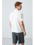 Tommy Life Ekru Basic Göğüs Logolu Standart Kalıp Triko Polo Yaka Erkek T-Shirt - 87768 5