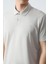 Taş Basic Göğüs Logolu Standart Kalıp Triko Polo Yaka Erkek T-Shirt - 87768 2