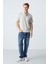 Taş Basic Göğüs Logolu Standart Kalıp Triko Polo Yaka Erkek T-Shirt - 87768 3