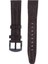 LW38-43 20 mm Hakiki Deri Iguana Kahve Kordon Siyah Toka 2