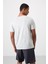 Taş Polyester Nefes Alan Jakarlı İnce Esnek Standart Fit Erkek Performans T-Shirt - 88398 5