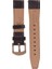 LW38-43 20 mm Hakiki Deri Iguana Kahve Kordon Gold Toka 3