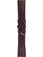 LW38-43 20 mm Hakiki Deri Bombeli Kahve Kordon Silver Toka 1