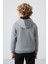 Gri Melanj Pamuklu Kalın İçi Tüylü Yumuşak Dokulu Standart Fit Baskılı Erkek Çocuk Sweatshirt - 11239 5