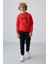 Fiesta Pamuklu Kalın İçi Tüylü Yumuşak Dokulu Standart Fit Baskılı Erkek Çocuk Sweatshirt - 11216 2
