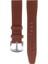 LW38-43 20 mm Hakiki Deri Düz Taba Kordon Silver Toka 2
