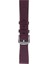 LW38-43 20 mm Hakiki Deri Safiano Bordo Kordon Silver Toka 1