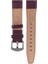 LW38-43 20 mm Hakiki Deri Safiano Bordo Kordon Silver Toka 3