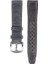 LW38-43 20 mm Hakiki Deri Spor Gri Kordon Silver Toka 2