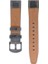 LW38-43 20 mm Hakiki Deri Spor Gri Kordon Silver Toka 3