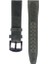 LW38-43 20 mm Hakiki Deri Spor Yeşil Kordon Siyah Toka 2