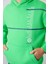 Neon Yeşil Pamuklu Kalın İçi Tüylü Yumuşak Dokulu Standart Fit Baskılı Erkek Çocuk Sweatshirt - 11239 3