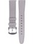 LW38-43 20 mm Hakiki Deri Kroko Krem Kordon Silver Toka 2