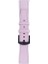 LW38-43 20 mm Hakiki Deri Düz Pembe Kordon Siyah Toka 1