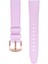 LW38-43 20 mm Hakiki Deri Düz Pembe Kordon Gold Toka 2