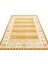 Maya Kilim Myk 02 Gold Yüksek Alçak Dokulu, Etnik Motiflere Sahip Yün Kilim 5
