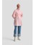 Fiyonklu Naturel Kumaşlı Tunik 24K4300 Pembe 3