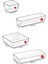 5 Parça Çekmece Içi Punto Drawer Düzenleyici Organizer Şeffaf 2