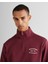 Erkek Bordo Regular Fit Yarım Fermuarlı Logolu Sweatshirt 2015071.638 4