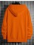 Erkek Turuncu Oversize Cellorheart Baskılı Sweatshirt 2