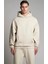 Erkek Bej Rengi Oversize Sweatshirt 1