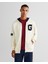 Erkek Krem Relaxed Fit Kapüşonlu Logolu Sweatshirt 2524339T.130 1