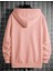 Erkek Pembe Oversize Cellorheart Baskılı Sweatshirt 2