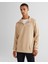 Erkek Bej Regular Fit Sweatshirt 2524368T.277 1