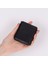 Samsung Galaxy Z Flip6 Uyumlu Deri Arka Kapak Parlak Siyah 4