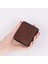 Samsung Galaxy Z Flip6 Uyumlu Deri Arka Kapak Antik Kahve 4