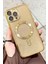 iPhone 15 Pro Max Kamera Korumalı Parlak Simli Magsafe Destekli Modern Shimmer Kılıf 1