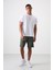 Tommy Life Beyaz Polyester Nefes Alan Dokulu Ince Esnek Standart Fit Erkek Performans T-Shirt - 88390 2