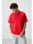 Tommy Life Fiesta Pamuklu Kalın Yumuşak Dokulu Oversize Fit Basic Polo Yaka Erkek T-Shirt - 88327 1