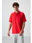 Tommy Life Fiesta Pamuklu Kalın Yumuşak Dokulu Oversize Fit Basic Polo Yaka Erkek T-Shirt - 88327 4