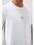Tommy Life Beyaz Polyester Nefes Alan Dokulu Ince Esnek Standart Fit Erkek Performans T-Shirt - 88387 3
