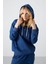 Tommy Life Parlament Kapüşonlu Kanguru Cep Oversize Lastik Paça Kadın Eşofman Takımı - 95288 7