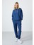Tommy Life Parlament Kapüşonlu Kanguru Cep Oversize Lastik Paça Kadın Eşofman Takımı - 95288 8