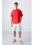 Tommy Life Fiesta Pamuklu Kalın Yüzeyi Dokulu Oversize Fit Baskılı Erkek T-Shirt - 88336 2