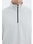 Tommy Life Taş Dik Yaka Yarım Fermuarlı Cep Detaylı Erkek Sweatshirt - 88278 3