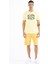 Tommy Life Sarı Yazı Baskılı O Yaka Standart Kalıp Erkek T-Shirt - 88174 2