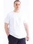 Tommy Life Beyaz Basic Kısa Kol O Yaka Erkek Büyük Beden T-Shirt - 88072 1
