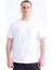 Tommy Life Beyaz Basic Kısa Kol O Yaka Erkek Büyük Beden T-Shirt - 88072 3