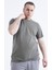 Tommy Life Çağla Basic Kısa Kol O Yaka Erkek Büyük Beden T-Shirt - 88072 3