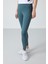Tommy Life Orman Yeşili Yüksek Bel Toparlayıcı Slim Fit Dar Paça Kadın Tayt - 94011 2